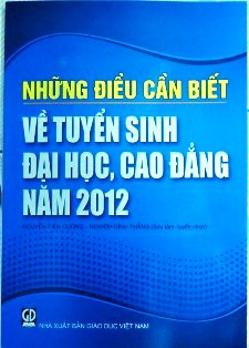 10 điều ghi nhớ khi dự thi ĐH, CĐ 2012