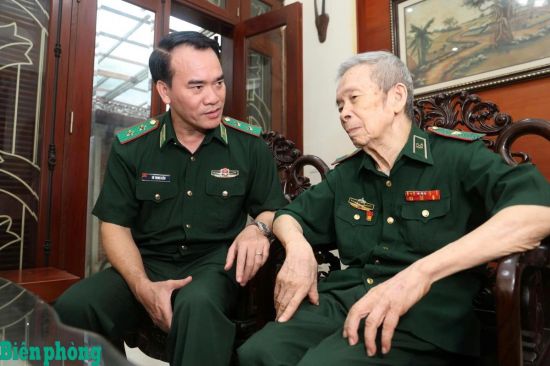 Trung tướng Vũ Trung Kiên thăm, tặng quà Thiếu tướng, Tiến sĩ Đặng Vũ Liêm