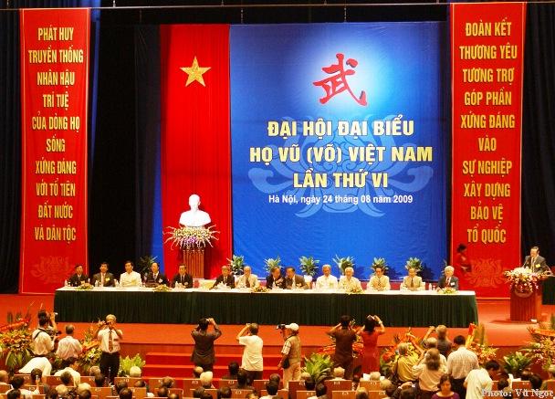 Đại hội đại biểu họ Vũ (Võ) Việt Nam lần thứ VI thành công tốt đẹp