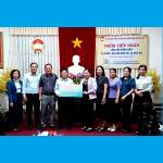 BVĐK Hòa Hảo - Medic Cần Thơ ủng hộ đồng bào khắc phục hậu quả bão số 10