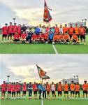 FC Vũ - Võ Thanh Hóa và FC Vũ - Võ Hưng Yên giao hữu Thắm tình đồng tộc